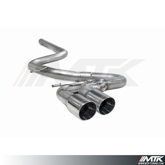Catback Full tube Volkswagen Golf MK7 GTD